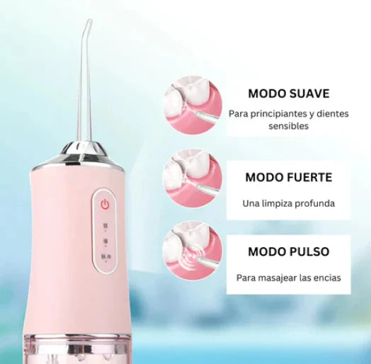 Irrigador Bucal Limpieza Profunda - CleanTeeth™