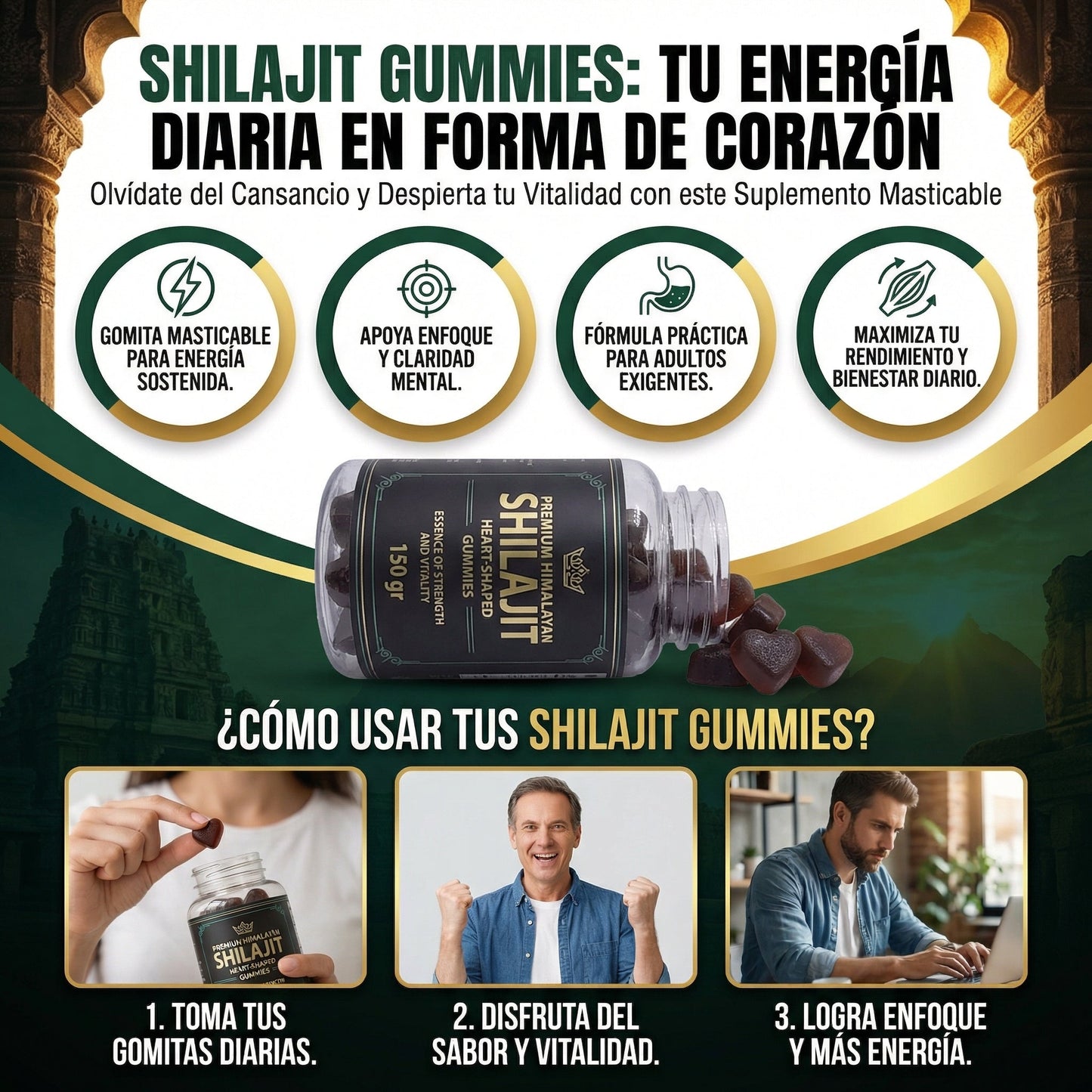 Gomitas de Shilajit Vital