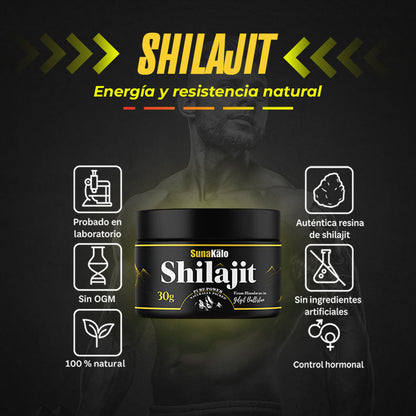 Shilajit – Energía natural, potencia real Oferta 3x1