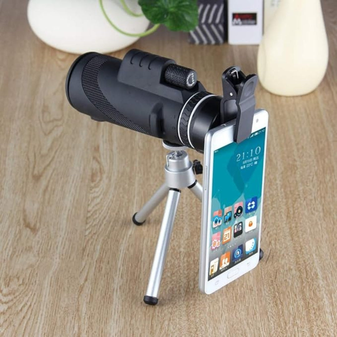 Telescopio versión nocturna con trípode