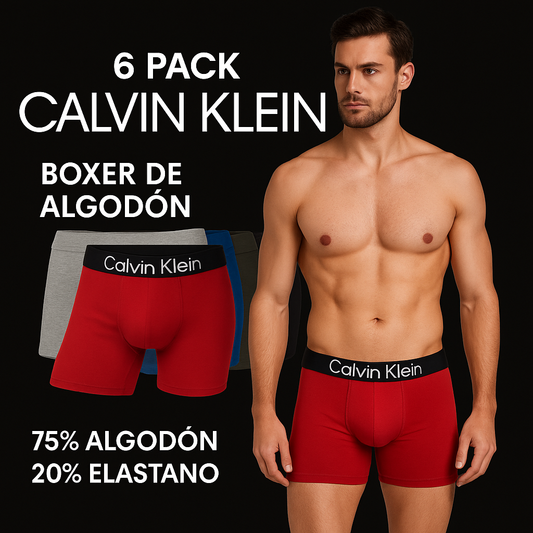 NUEVO PACK DE 6 BOXER PREMIUM CK