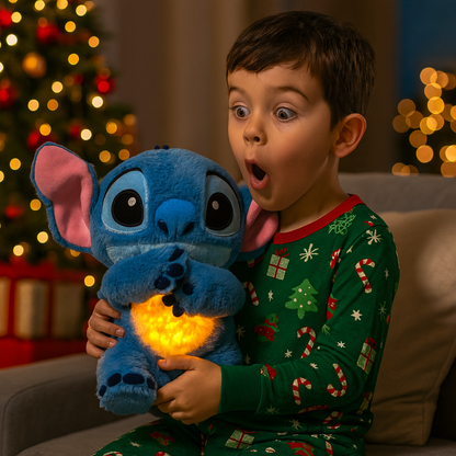 Stitch Peluche Calmante con luz y sonido-El mejor regalo para esta navidad