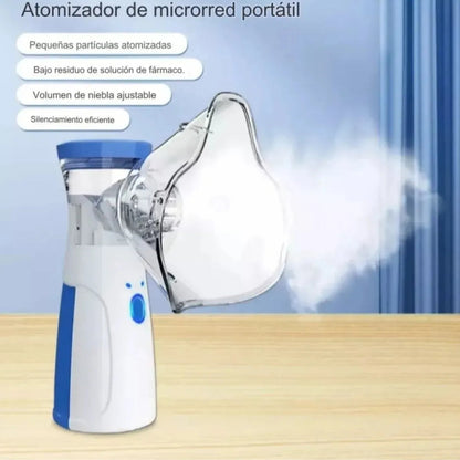 NEBULIZADOR INALAMBRICO MAX PRO PARA ADULTOS Y NIÑOS COMPRA 1 Y LLEVA 2