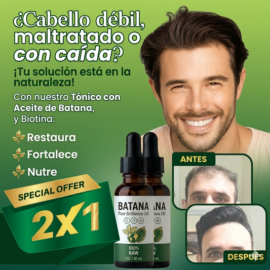 Aceite de Batana Premium 2 en 1 – Tratamiento Capilar Reparación y Crecimiento Capilar