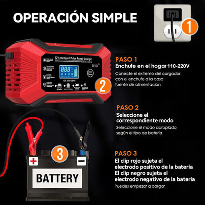 Arrancador Cargador Max Batter multifunción - NUNCA MÁS TE QUEDES VARADO: ARRANCA TU AUTO EN SEGUNDOS