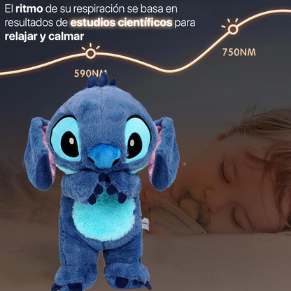 Stitch Peluche Calmante con luz y sonido-El mejor regalo para esta navidad