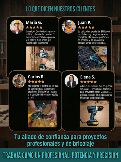 Taladro Portátil Makita Fácil y Potente