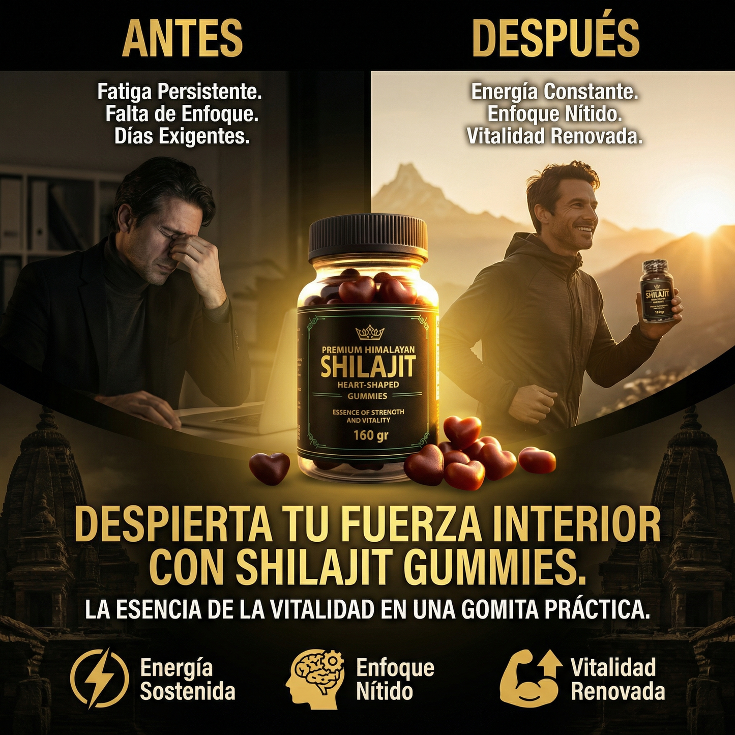 Gomitas de Shilajit Vital