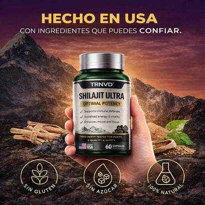 Shilajit Ultra, Energía natural, potencia real
