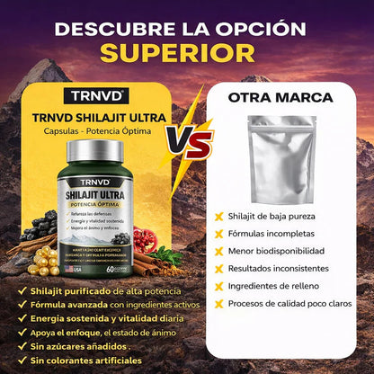 Shilajit Ultra, Energía natural, potencia real