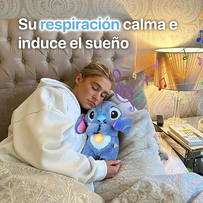 Stitch Peluche Calmante con luz y sonido-El mejor regalo para esta navidad
