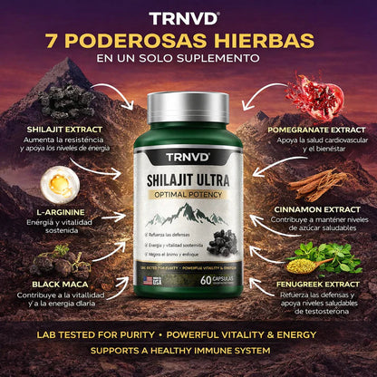 Shilajit Ultra, Energía natural, potencia real