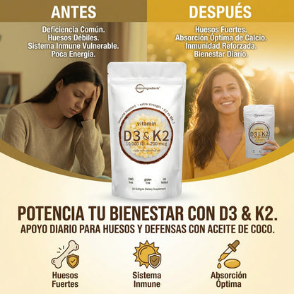 D3-K2 Capsula Blanda
