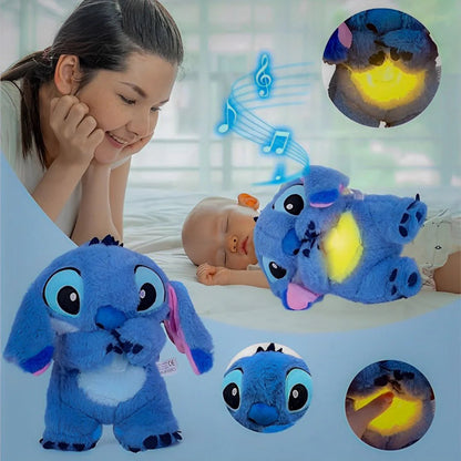 Stitch Peluche Calmante con luz y sonido-El mejor regalo para esta navidad