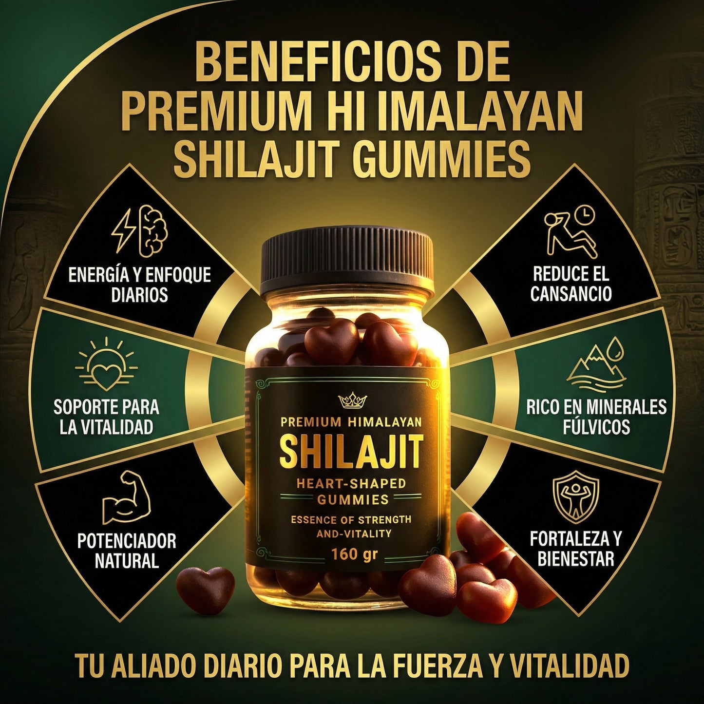 Gomitas de Shilajit Vital