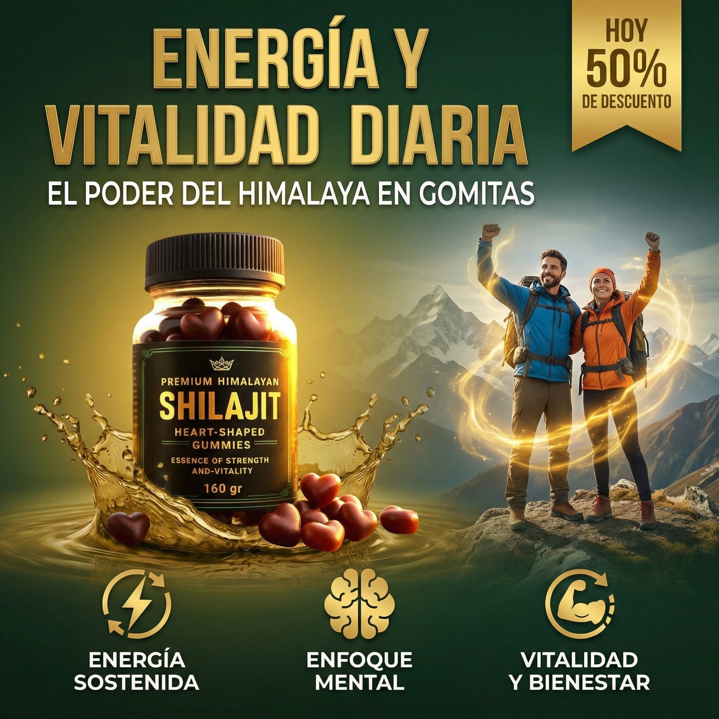 Gomitas de Shilajit Vital