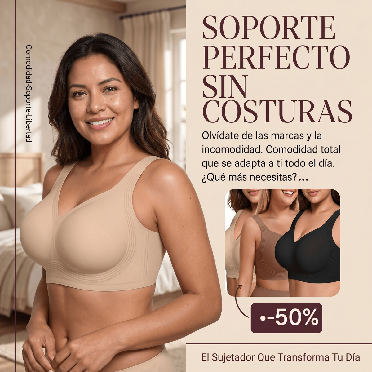 Brasier sin varillas -Comfort Max